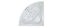 Wellis Scala E-Plus Hidromasszázs kád 150 x 150 cm