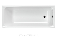 M-Acryl Eco Egyenes kád 170 x 75 cm