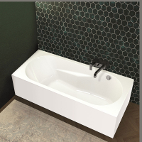 Riho Lazy Plug & Play Jobb egyenes kád 170x75 cm